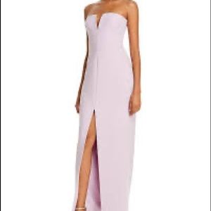 COPY - BCBMAXAZRIA Lilac Gown